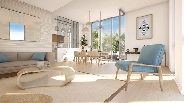 Des appartements personnalisables, avec différentes ambiances décoratives.