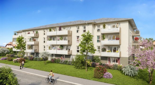 Appartement Cogedim neuf dans la résidence à Saint-Pierre-En-Faucigny