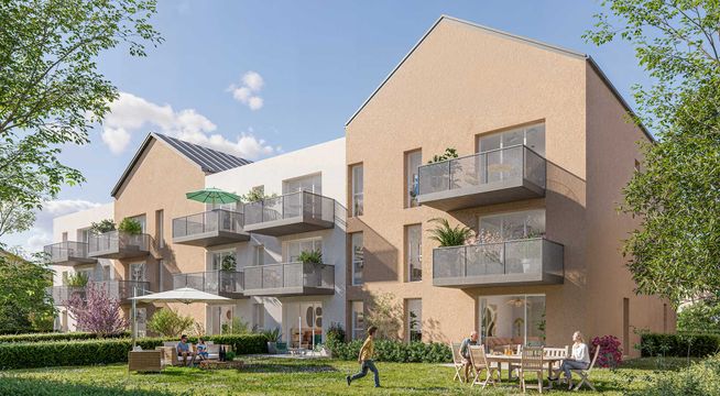 De vastes jardins privatifs